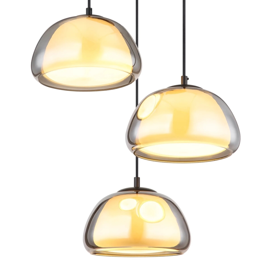 Globo - Suspension filaire 3xE14/40W/230V