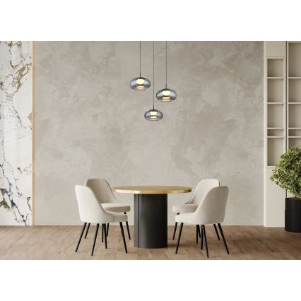 Globo - Suspension filaire 3xLED/6W/230V