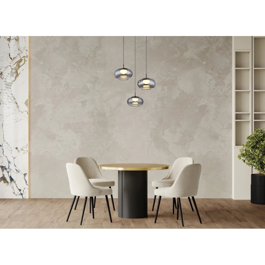 Globo - Suspension filaire 3xLED/6W/230V