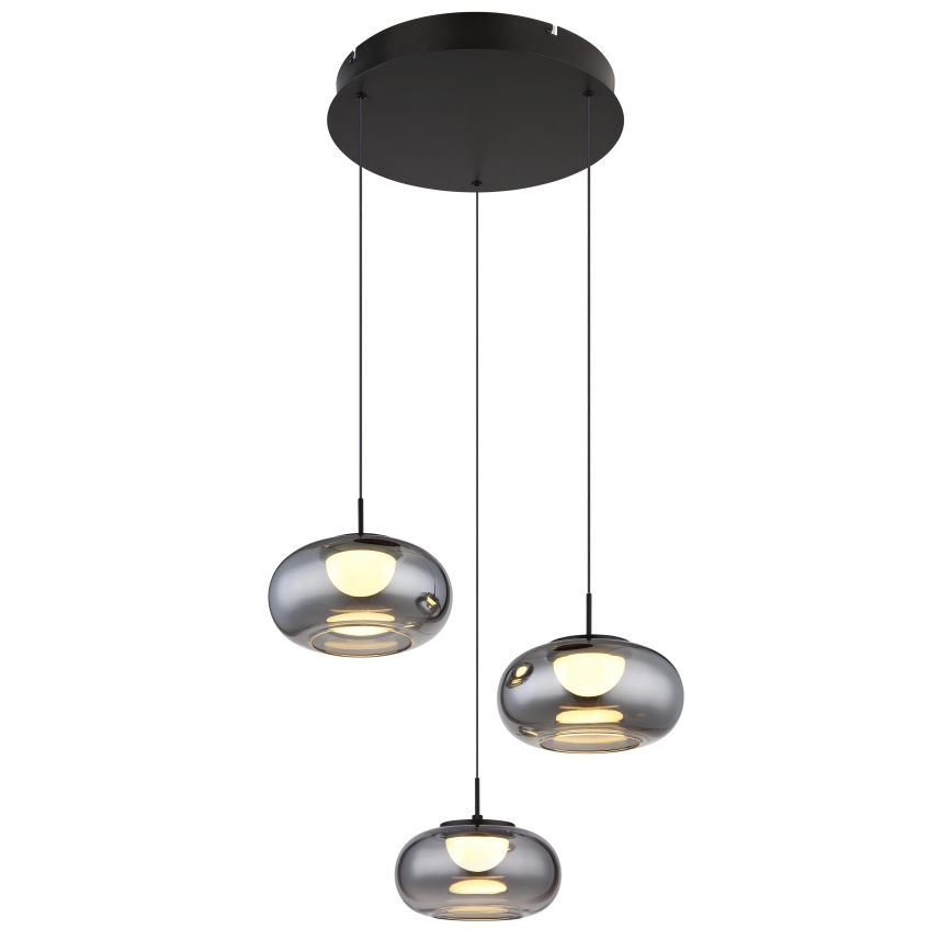 Globo - Suspension filaire 3xLED/6W/230V
