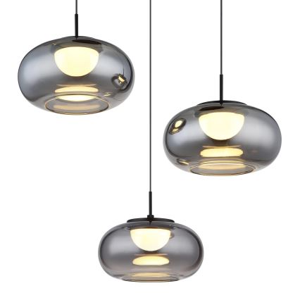 Globo - Suspension filaire 3xLED/6W/230V