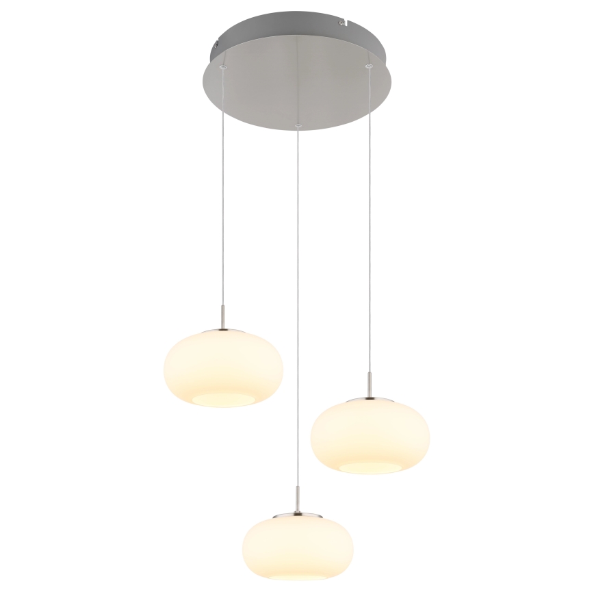 Globo - Suspension filaire 3xLED/6W/230V