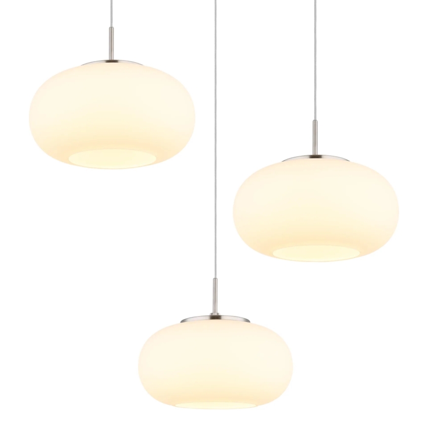 Globo - Suspension filaire 3xLED/6W/230V