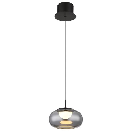 Globo - LED Hanglamp aan een koord LED/6W/230V zwart