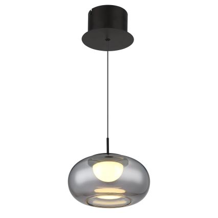 Globo - LED Hanglamp aan een koord LED/6W/230V zwart