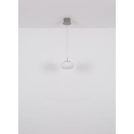 Globo - Suspension filaire LED/6W/230V blanc