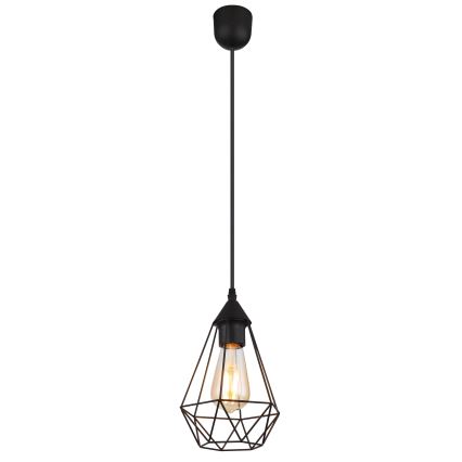 Globo - Hanglamp aan een koord 1xE27/60W/230V diameter 17 cm