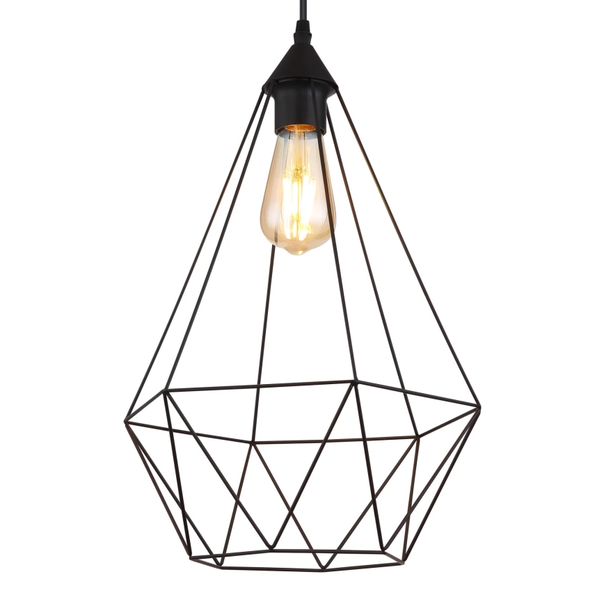 Globo - Hanglamp aan een koord 1xE27/60W/230V diameter 30 cm