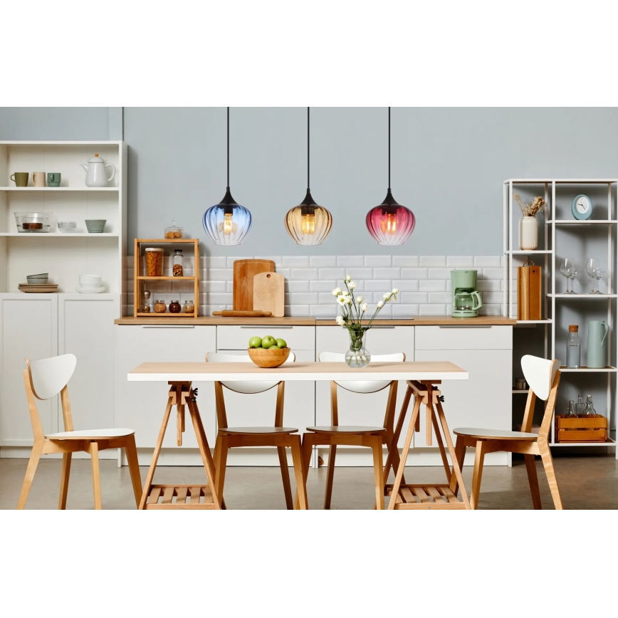 Globo - Hanglamp aan een koord 3xE27/60W/230V