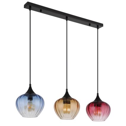 Globo - Hanglamp aan een koord 3xE27/60W/230V