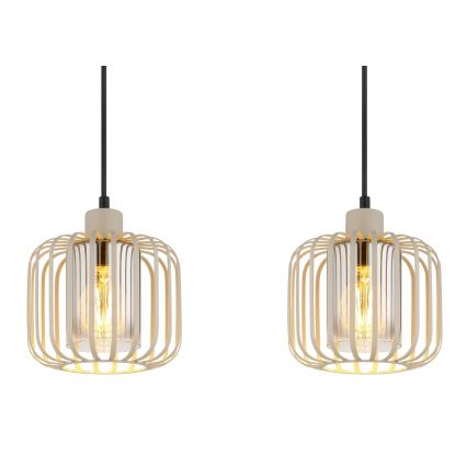 Globo - Kroonluchter aan kabel 4xE27/40W/230V