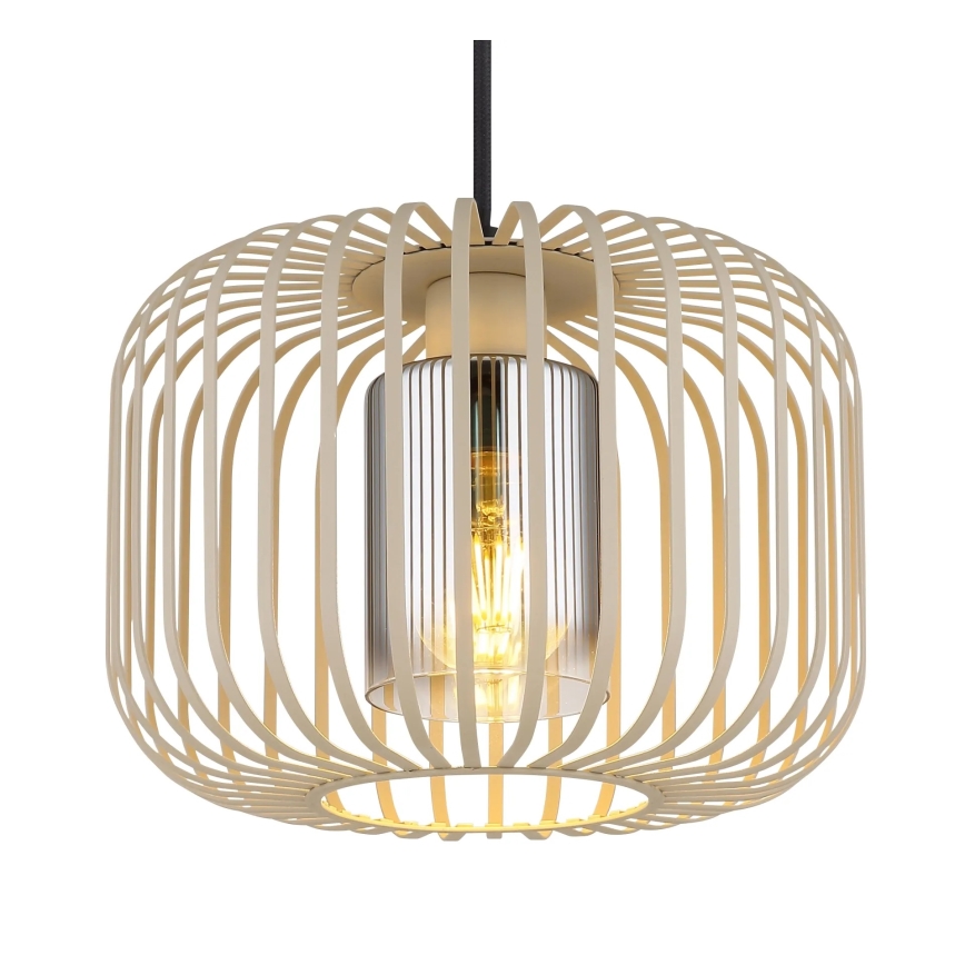 Globo - Suspension sur câble, 1x E27/40W/230V, Ø 28 cm