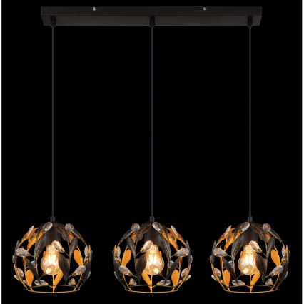 Globo - Hanglamp aan kabel 3xE27/40W/230V