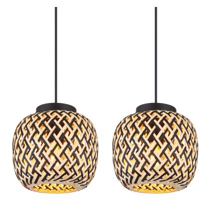 Globo 15766-4H - Hanglamp aan een koord COLLY 4xE27/15W/230V