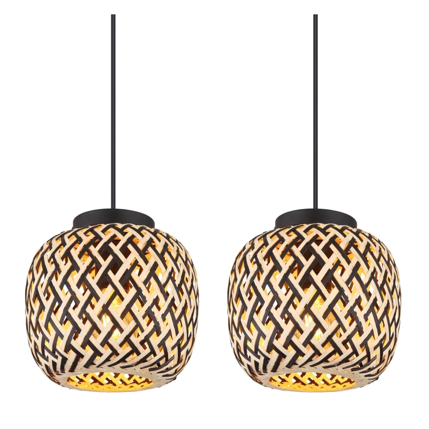 Globo 15766-4H - Hanglamp aan een koord COLLY 4xE27/15W/230V