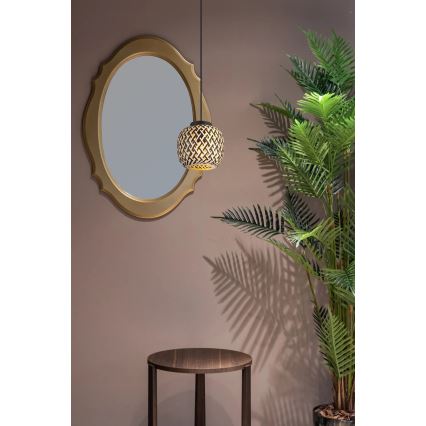 Globo 15766H - Hanglamp aan een koord COLLY 1xE27/15W/230V diameter 20 cm