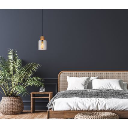 Globo - Hanglamp aan kabel 1xE27/25W/230V Ø 12 cm