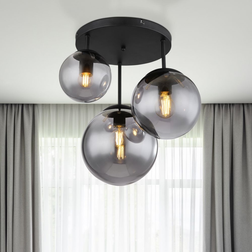 Globo - Bevestigde hanglamp 3xE27/60W/230V