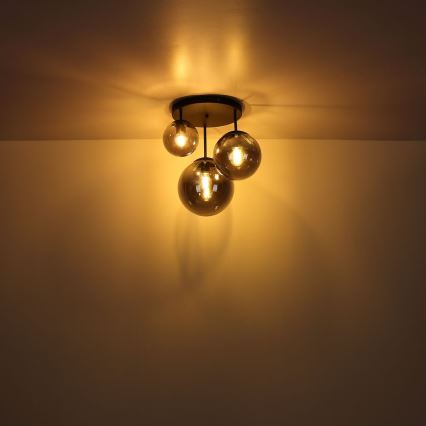 Globo - Bevestigde hanglamp 3xE27/60W/230V