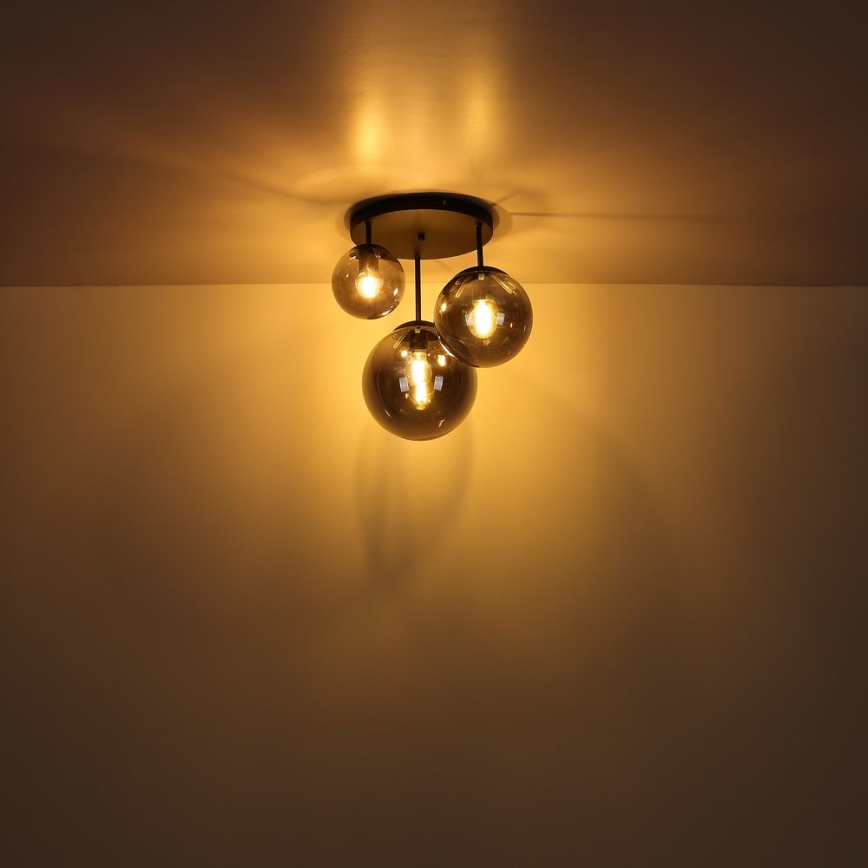 Globo - Bevestigde hanglamp 3xE27/60W/230V