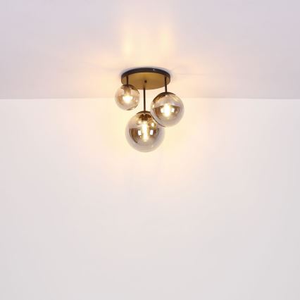 Globo - Bevestigde hanglamp 3xE27/60W/230V