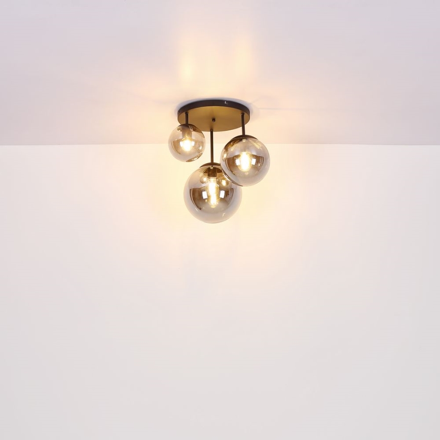 Globo - Bevestigde hanglamp 3xE27/60W/230V