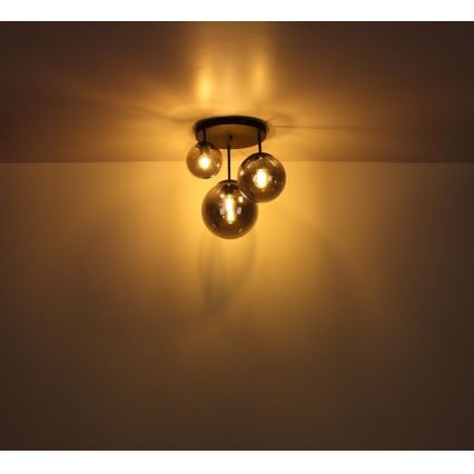 Globo - Hanglamp aan kabel 3xE27/60W/230V
