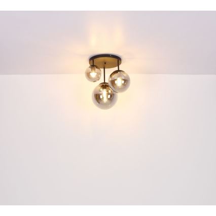 Globo - Hanglamp aan kabel 3xE27/60W/230V