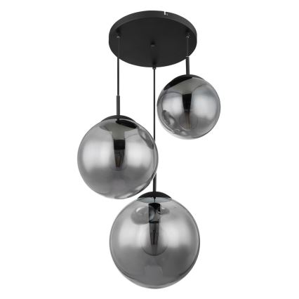Globo - Hanglamp aan kabel 3xE27/60W/230V