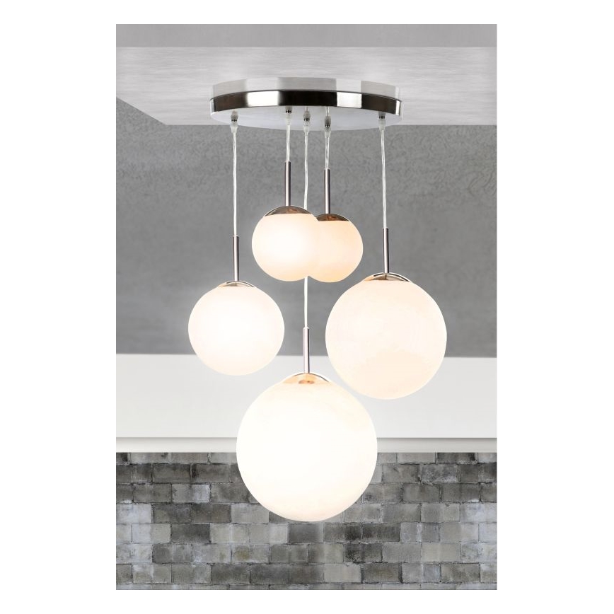 Globo - Plafondverlichting 5xE27/60W/230V