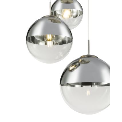 Globo - Hanglamp aan een koord 3xE27/40W/230V diameter 51 cm