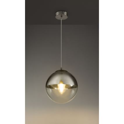 Globo - Hanglamp aan een koord 1xE27/40W/230V diameter 30 cm