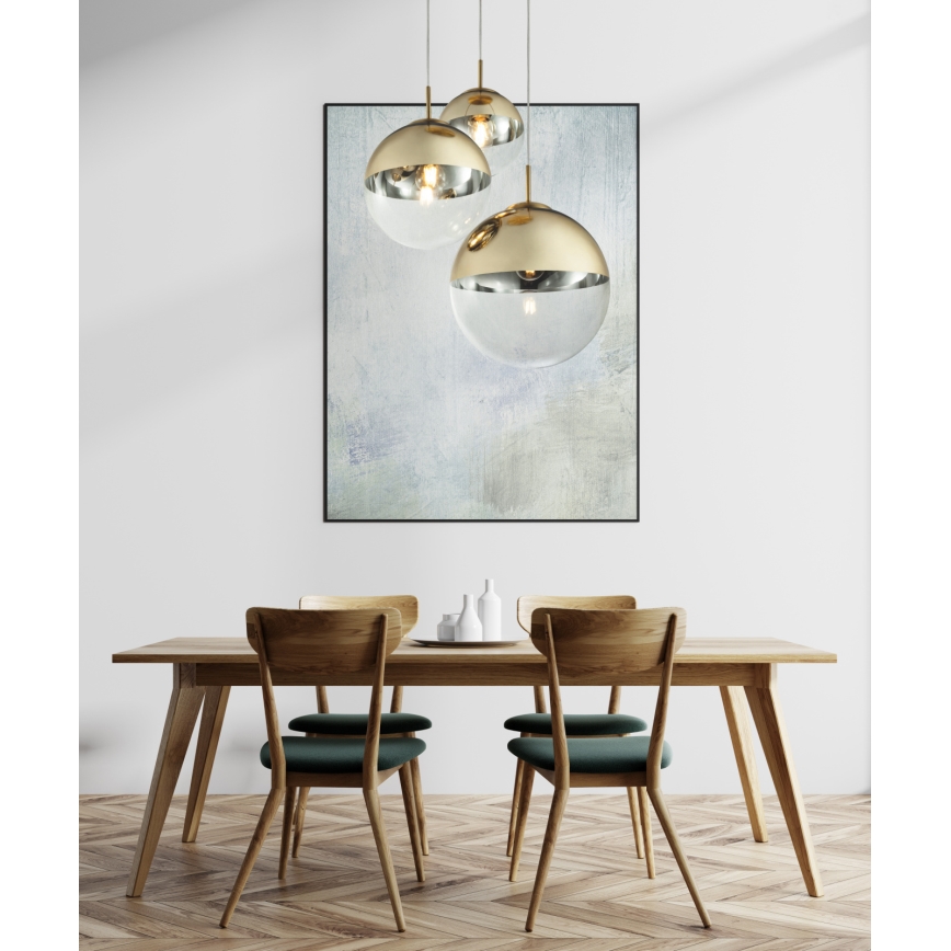 Globo - Hanglamp aan een koord 3xE27/40W/230V diameter 51 cm