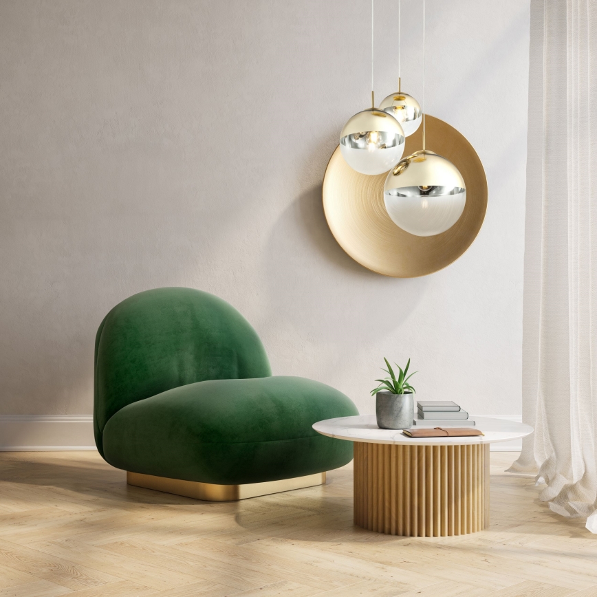 Globo - Hanglamp aan een koord 3xE27/40W/230V diameter 51 cm