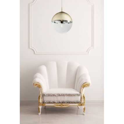 Globo - Hanglamp aan een koord 1xE27/40W/230V diameter 33 cm