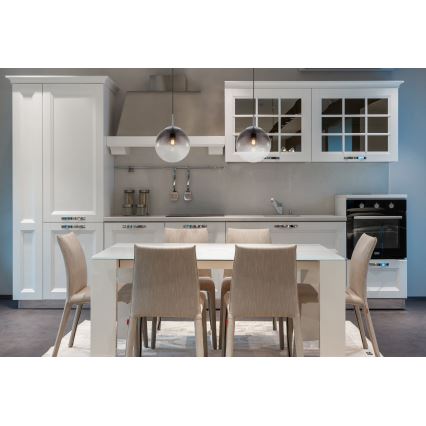 Globo - Hanglamp aan een koord 1xE27/40W/230V diameter 20 cm