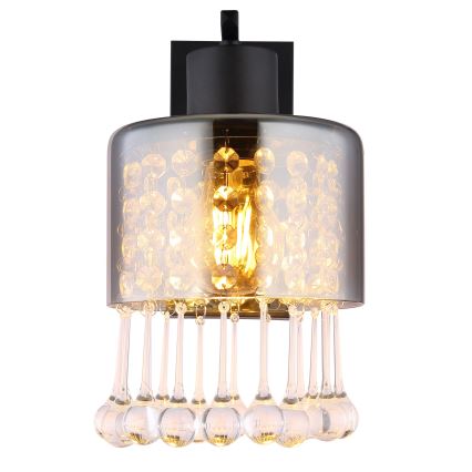 Globo - Wandlamp 1xE27/60W/230V zwart