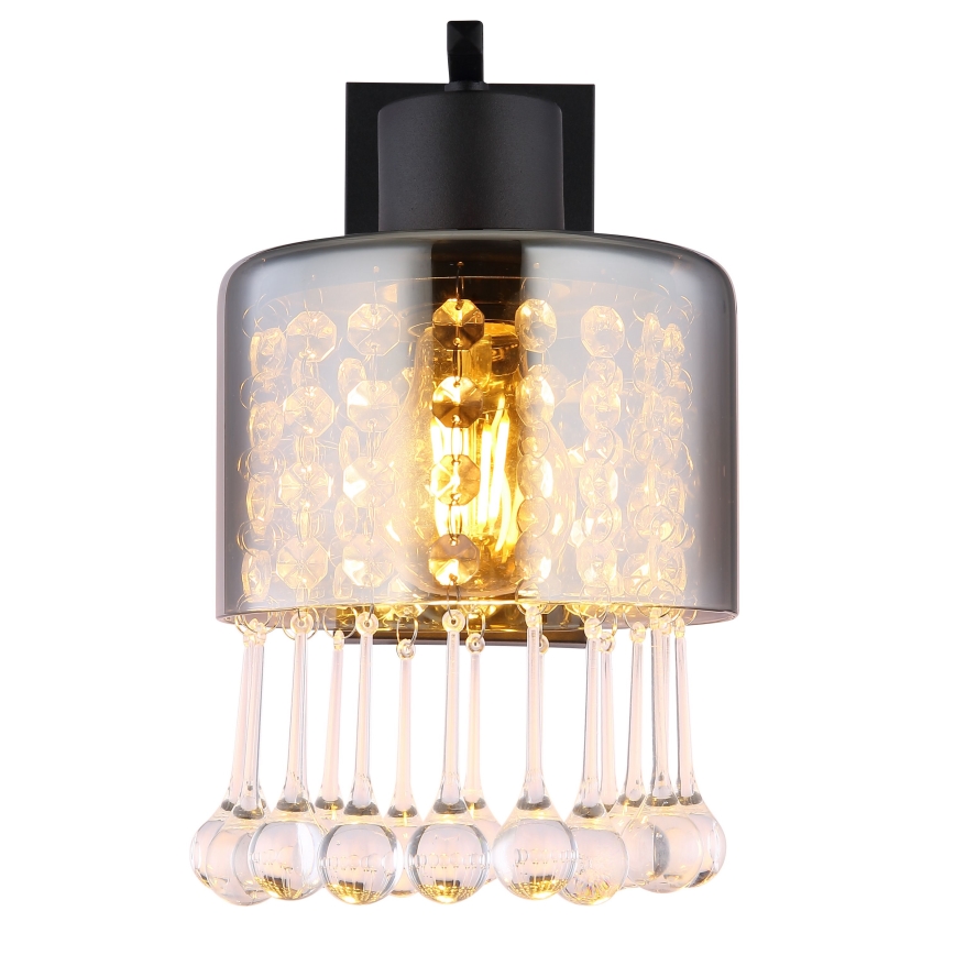Globo - Wandlamp 1xE27/60W/230V zwart