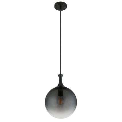 Globo - Suspension filaire 1xE27/10W/230V d. 25 cm noir
