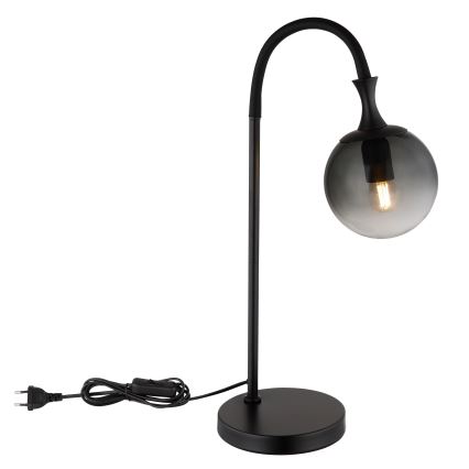 Globo - Lampe de table 1xE27/10W/230V noir
