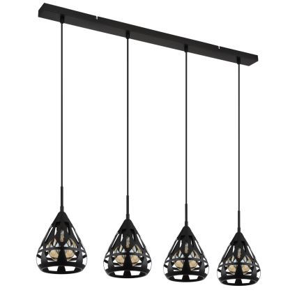 Globo - Hanglamp aan een koord 4xE27/40W/230V