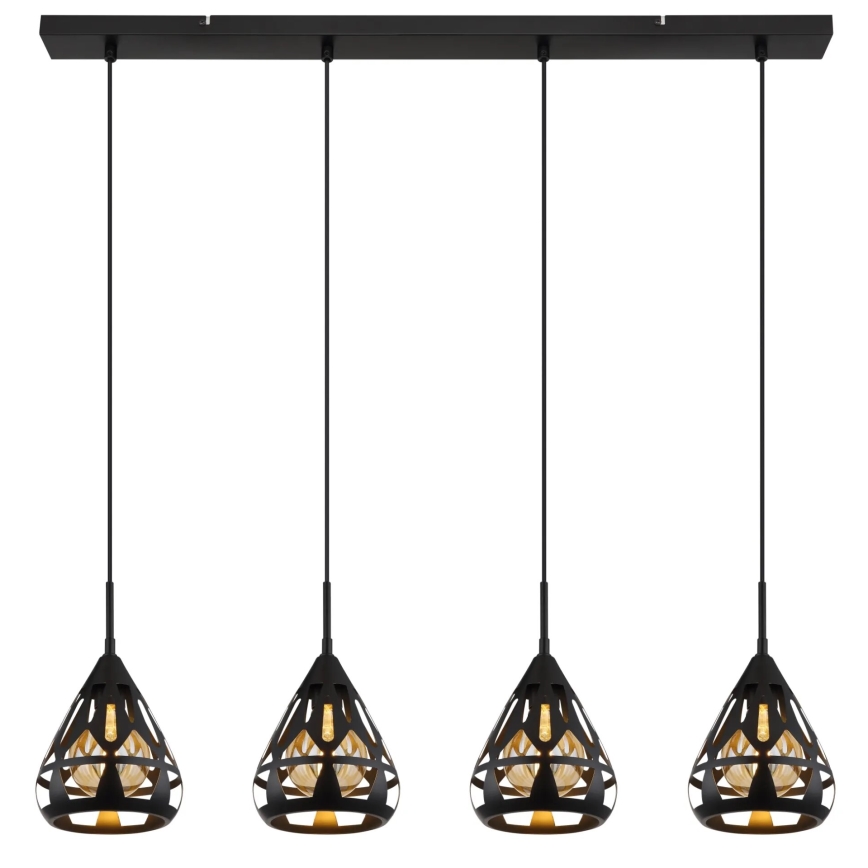 Globo - Hanglamp aan een koord 4xE27/40W/230V