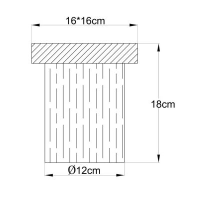 Globo - Plafonnier 1x E27/40W/230V