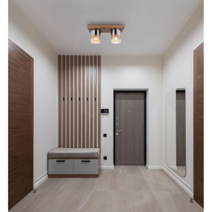 Globo - Plafonnier 2xE27/40W/230V 16x41 cm