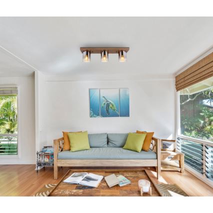 Globo - Plafonnier 3xE27/40W/230V 16x71 cm