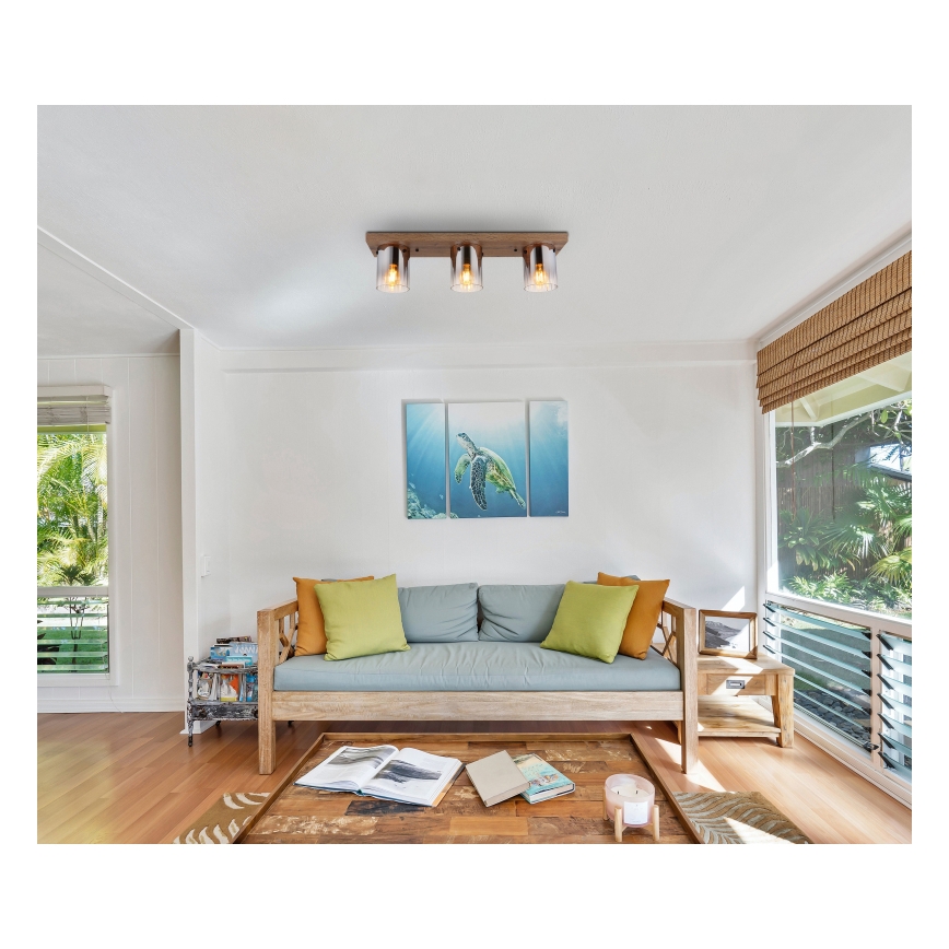 Globo - Plafonnier 3xE27/40W/230V