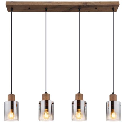 Globo - Hanglamp aan snoer 4xE27/40W/230V