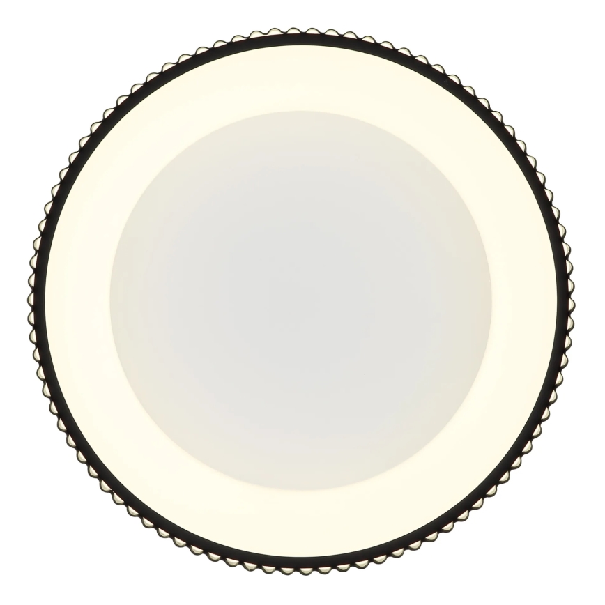 Globo - Plafonnier LED 45 W, 230 V, 2700/4000/6000 K, Ø 46 cm, noir
