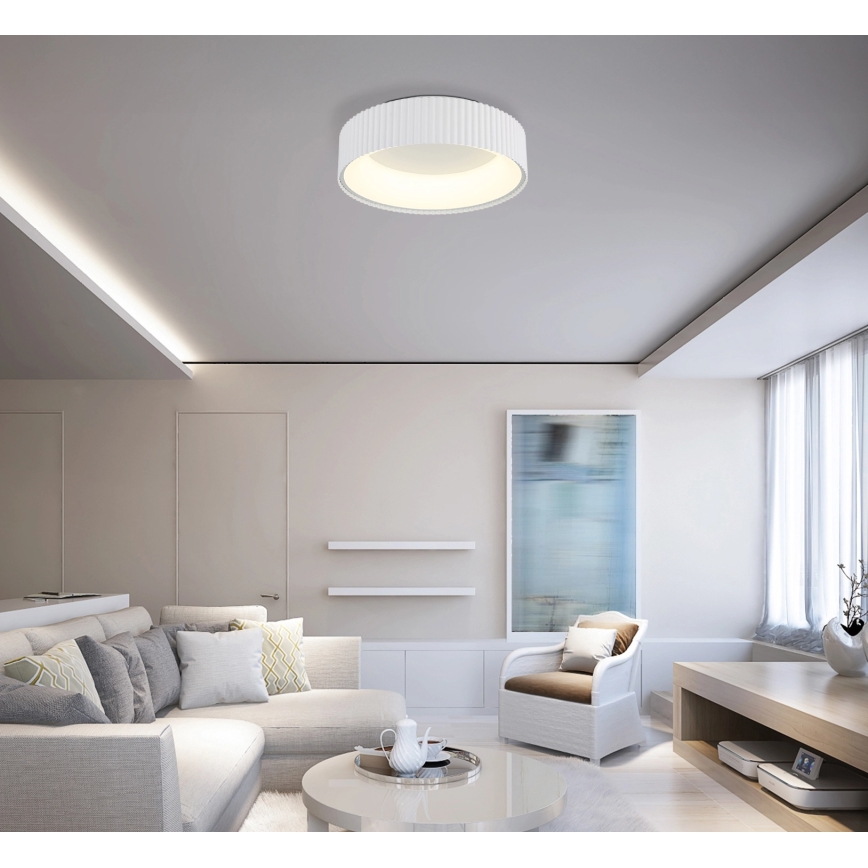 Globo - Plafonnier LED/45W/230V 2700/4000/6000K Ø 46 cm blanc