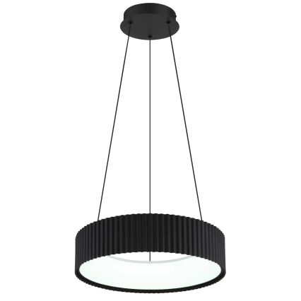 Globo - Suspension LED sur câble, 45 W, 230 V, 2700/4000/6000 K, Ø 46 cm, noire